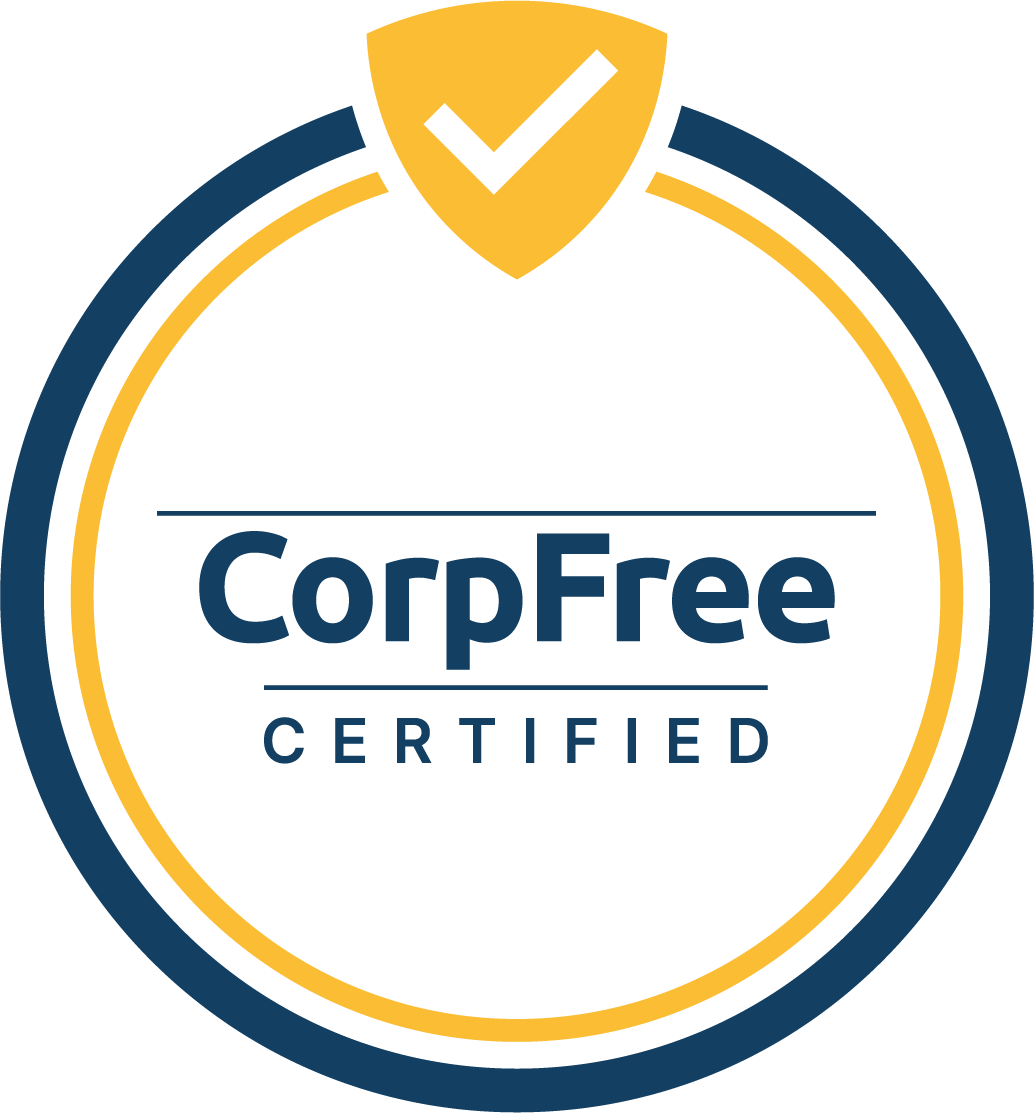 CorpFree Certified Badge